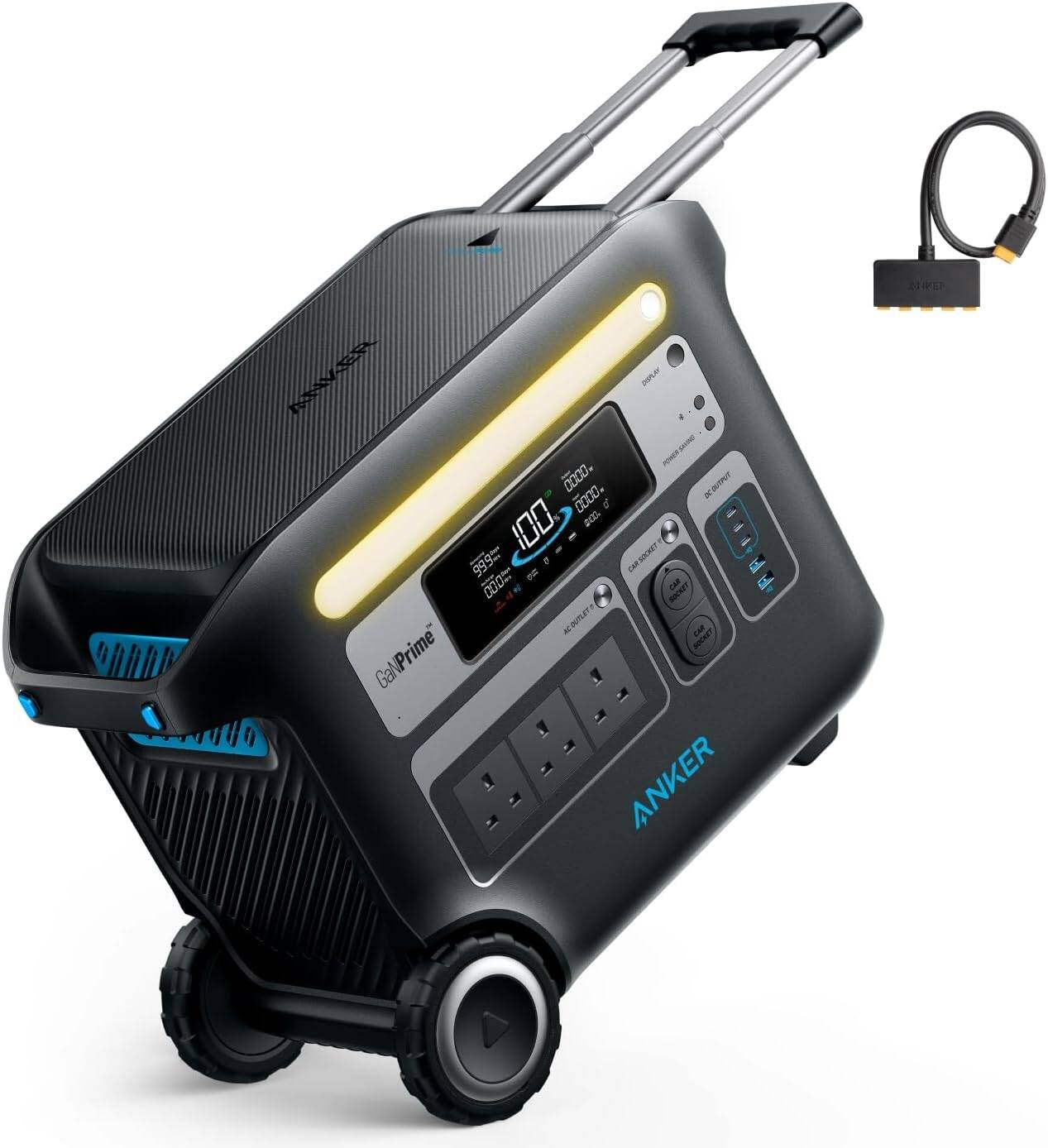 ANKER 767 PORTABLE POWER STATION (GANPRIME POWERHOUSE 2048WH) BL