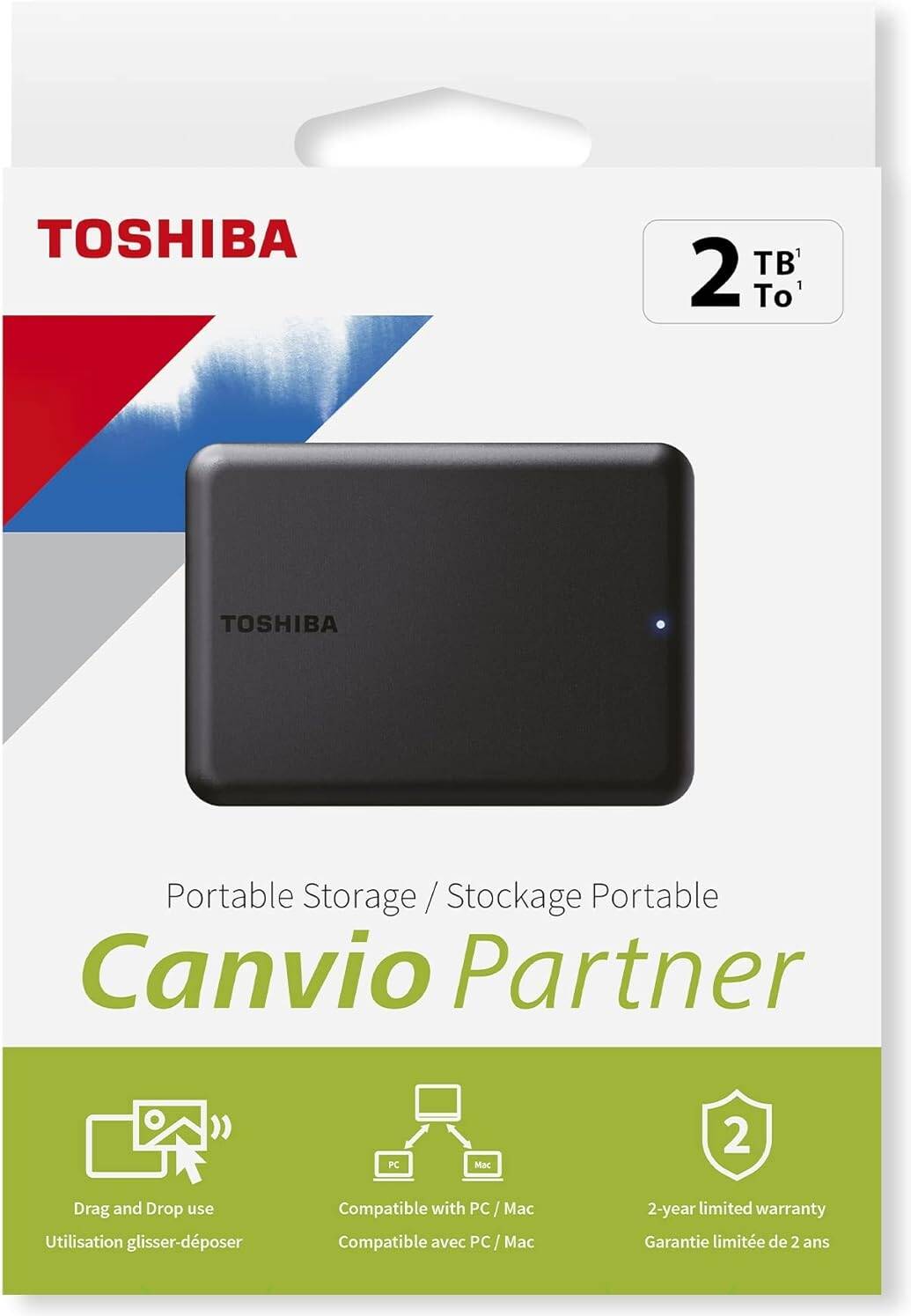 Toshiba Canvio Partner 2TB 