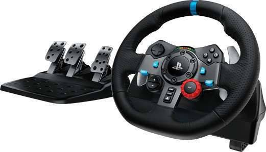  Logitech G29 Driving Force Racing Wheel and Floor Pedals.