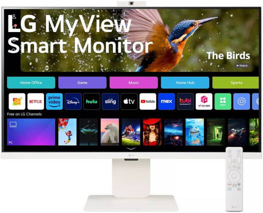  LG MyView 32SR85U-W Smart Monitor, 32" 