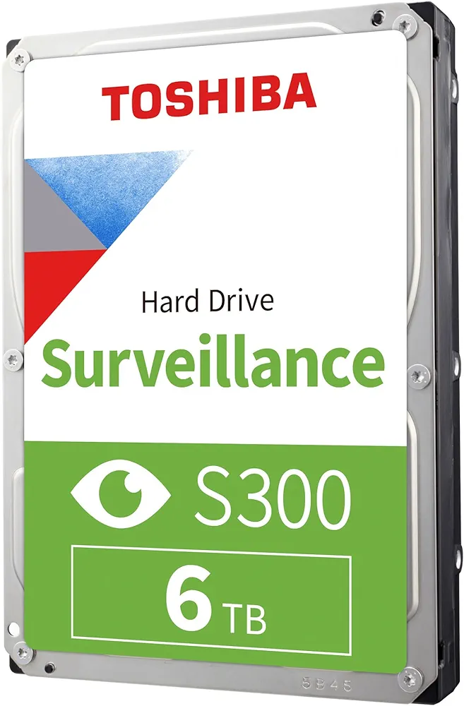 TOSHIBA S300 3.5" 6TB Surveillance SATA 6.0 Gbit/s Internal Hard Drive