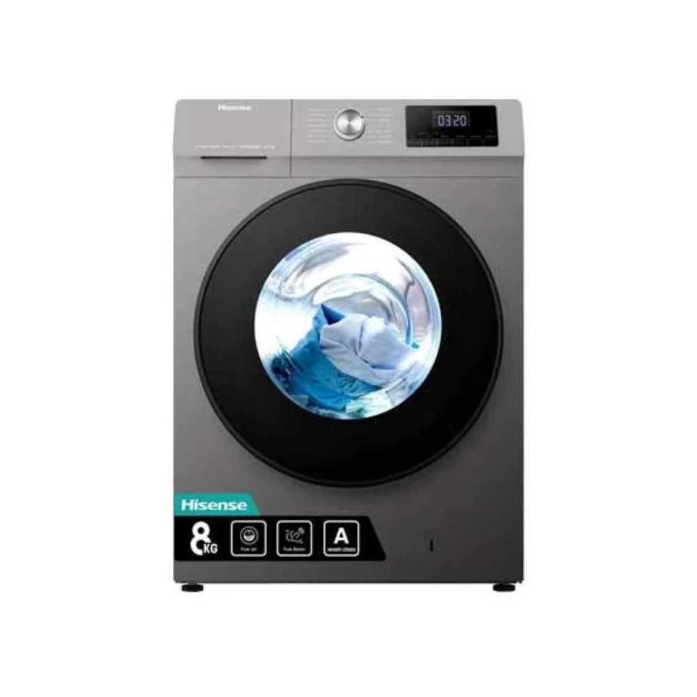 Washing machine Front load 8kg Grey Full Automatic WFQP8014EVMT