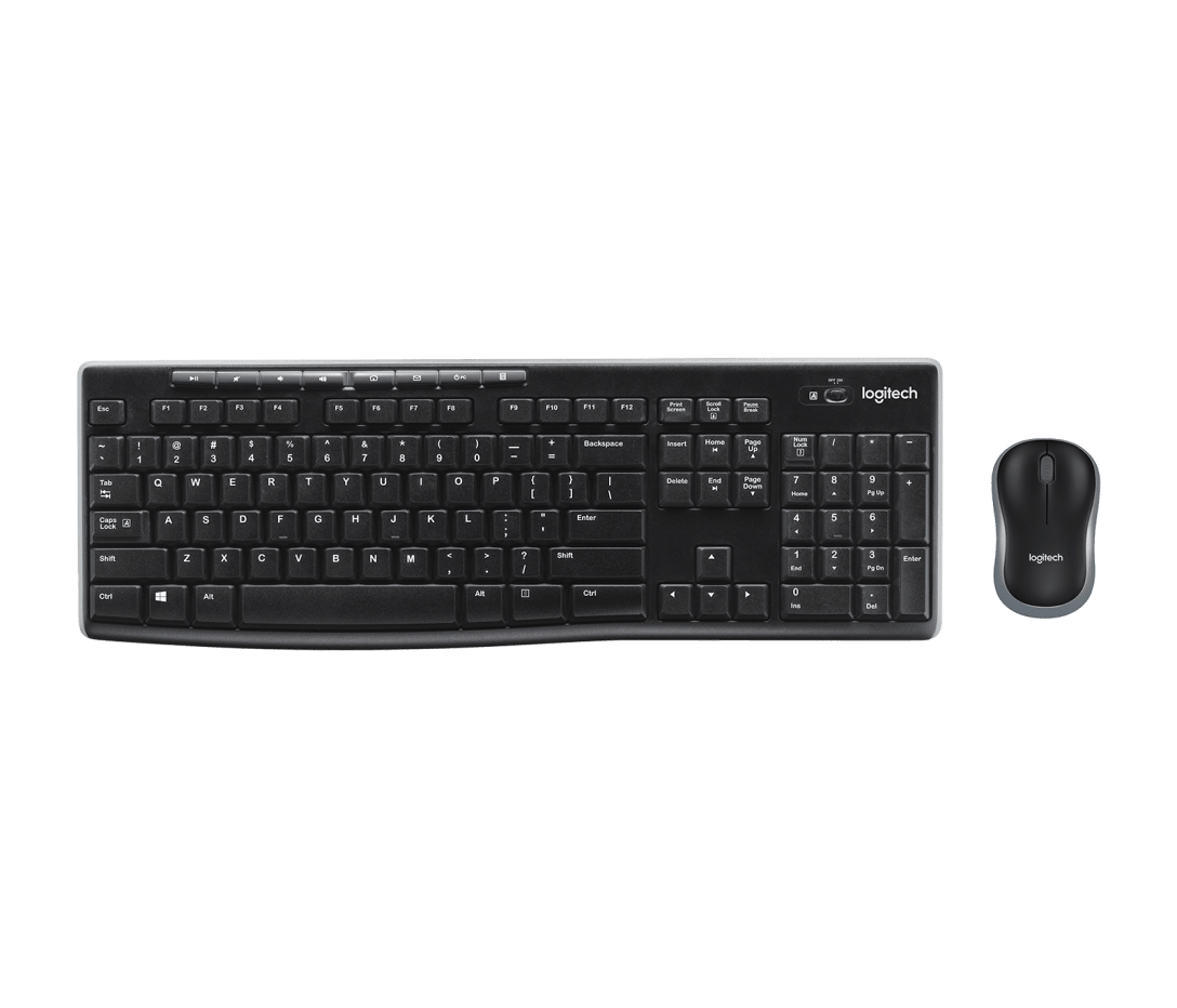 Logitech MK270 Wireless Keyboard And Mouse Combo For Windows