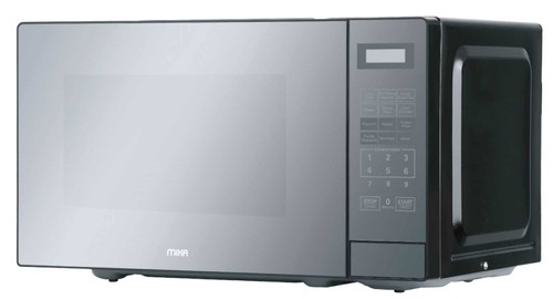 MIKA Microwave Oven, 20L, Digital, With Grill (Combi), Mirror Black(MMWDGPB2075MB)