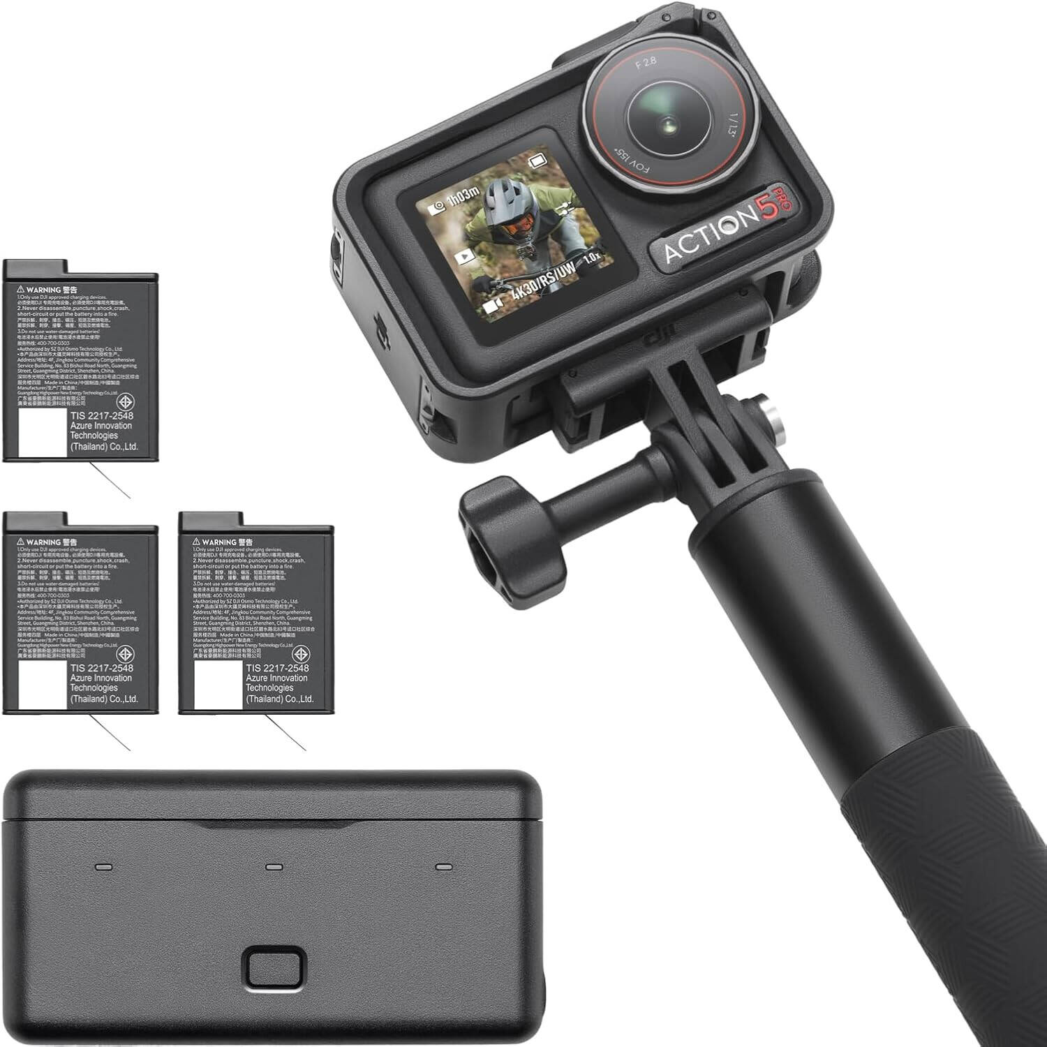  DJI Osmo Action 5 Pro 4K Action Camera Adventure Pack.