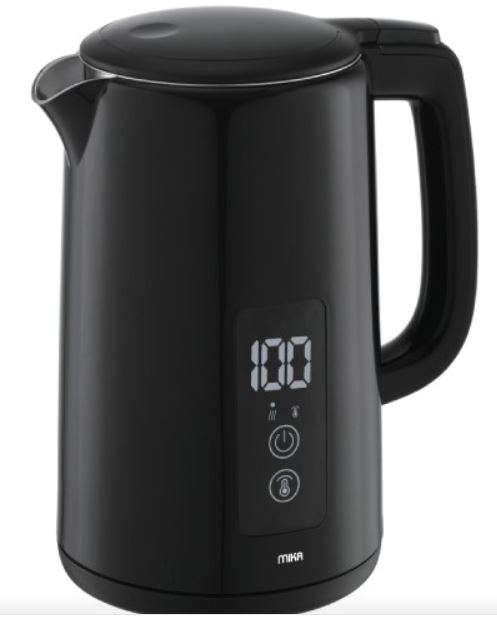 MIKA SWIVEL CORDLESS KETTLE ELECTRIC 1.5L(MKT3101DB)